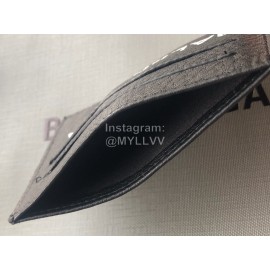 Balenciaga Litchi Grain Cowhide Card Bag