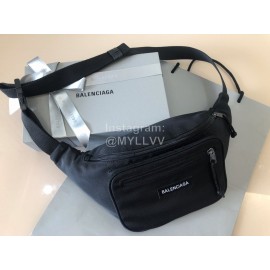 Balenciaga Fashion Waist Bag Black
