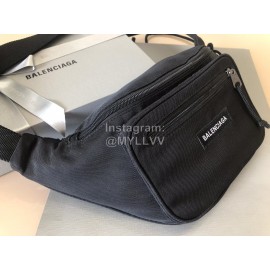 Balenciaga Fashion Waist Bag Black