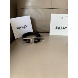 Bally Astori Calf Leather Pin Buckle 34mm Belt 