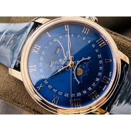 Blancpain Tws Factory Villeret Lunar Phase Display Watch Blue