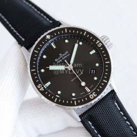 Blancpain 43.6mm Diameter Dial Luminous Watch Black