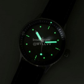 Blancpain 43.6mm Diameter Dial Luminous Watch Black