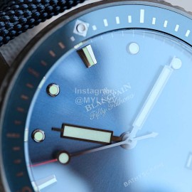 Blancpain 43.6mm Diameter Dial Luminous Watch Navy