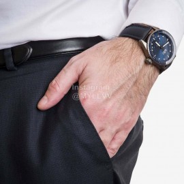 Blancpain 43.6mm Diameter Dial Luminous Watch Navy