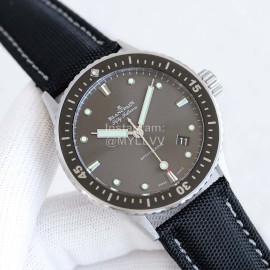 Blancpain 43.6mm Diameter Dial Luminous Watch Coffee