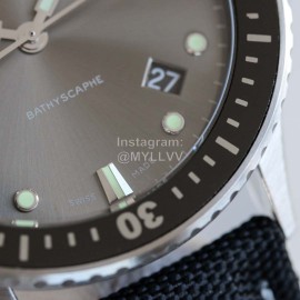 Blancpain 43.6mm Diameter Dial Luminous Watch Coffee