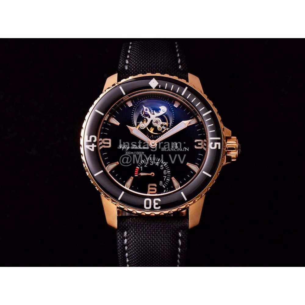 Blancpain 45mm Diameter Dial Life Waterproof Watch For Men