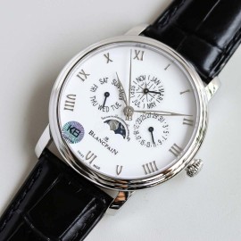 Blancpain White Dial Life Waterproof Mechanical Watch