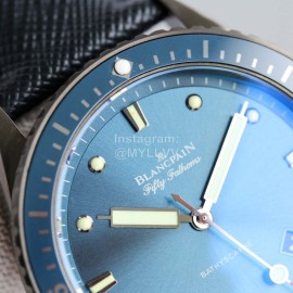 Blancpain Bathyscaphe Waterproof Watch Blue