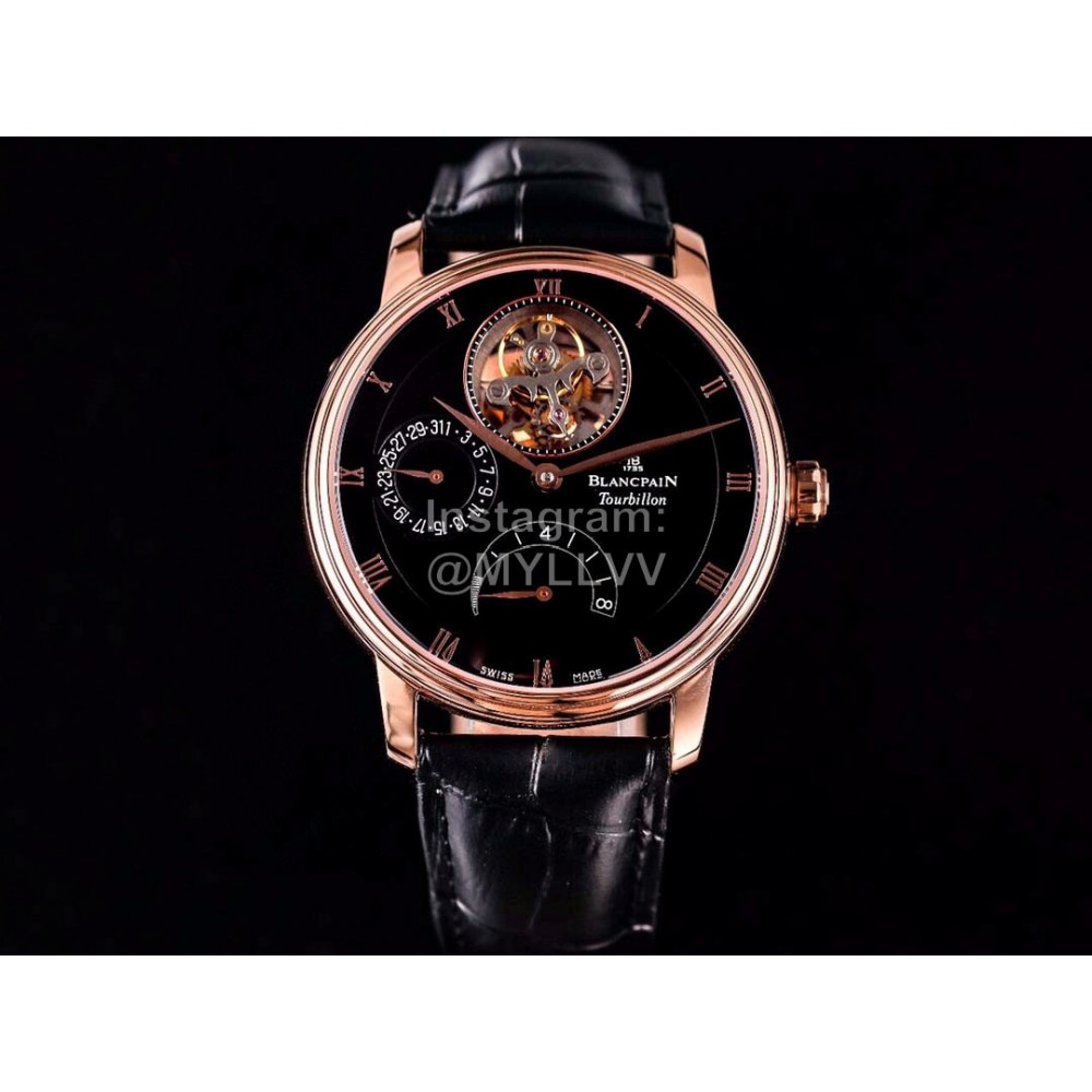 Blancpain Multifunctional Business Mechanical Watch Black