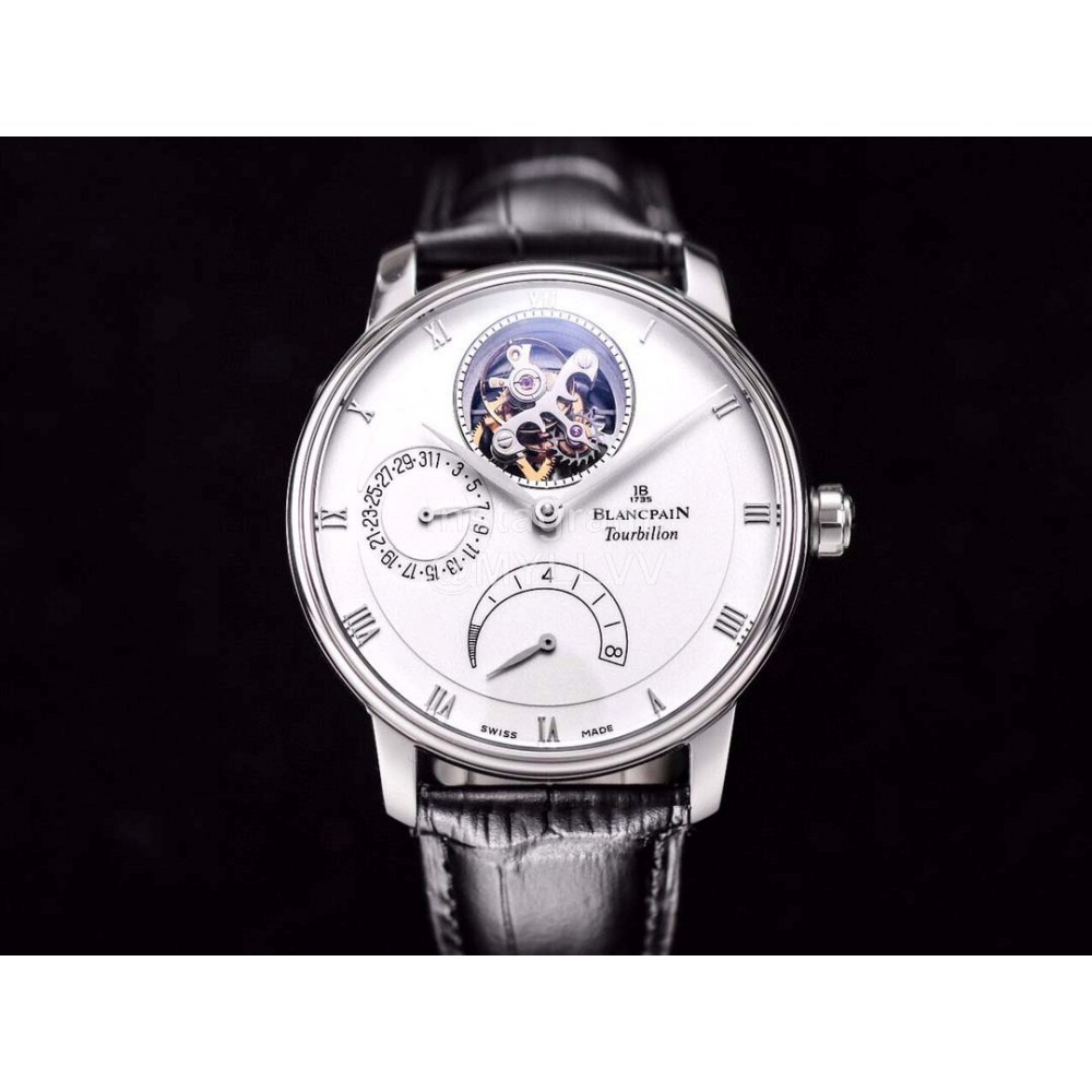 Blancpain Multifunctional Business Mechanical Watch White