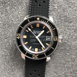 Blancpain 316l Refined Steel Luminous Watch