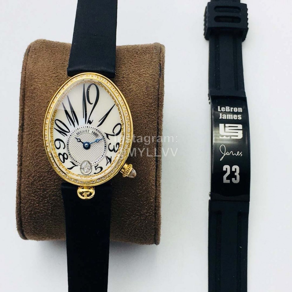 Breguet Zf Factory Diamond Watch For Women Gold