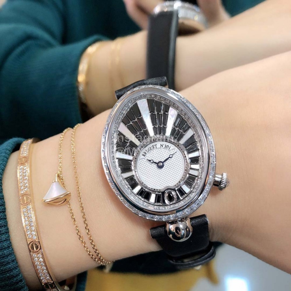 Breguet Blingbling Diamond Watch For Women 