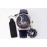 Breguet Tradition Series Cowhide Strap Watch Blue