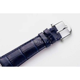 Breguet Tradition Series Cowhide Strap Watch Blue