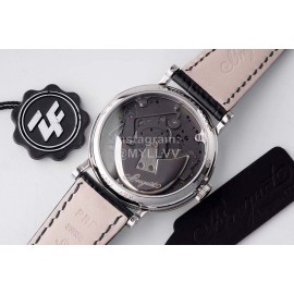 Breguet Tradition Series Cowhide Strap Watch Gray