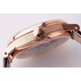 Breguet Tradition Series Cowhide Strap Watch Rose Gold