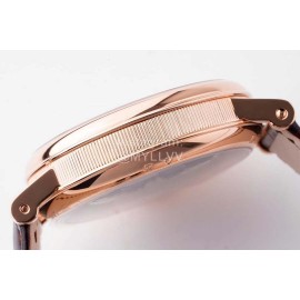 Breguet Tradition Series Cowhide Strap Watch Rose Gold