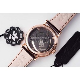 Breguet Tradition Series Cowhide Strap Watch Rose Gold