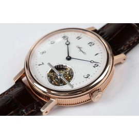 Breguet R8 Factory 316l Refined Steel Watch Rose Gold