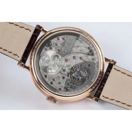 Breguet R8 Factory 316l Refined Steel Watch Rose Gold
