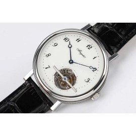 Breguet R8 Factory 316l Refined Steel Watch Silver