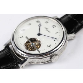 Breguet R8 Factory 316l Refined Steel Watch Silver