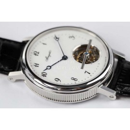 Breguet R8 Factory 316l Refined Steel Watch Silver