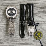 Breitling Premier 316l Refined Steel Gray Dial Watch