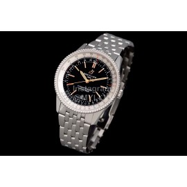 Breitling 316l Refined Steel 41mm Dial Watch