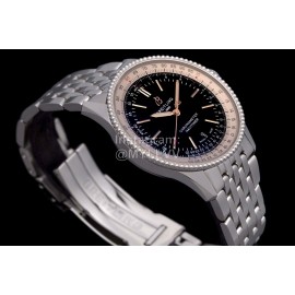 Breitling 316l Refined Steel 41mm Dial Watch