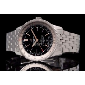 Breitling 316l Refined Steel 41mm Dial Watch