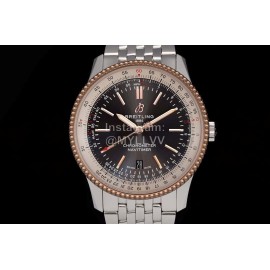 Breitling 316l Refined Steel 41mm Dial Watch Gray