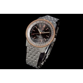 Breitling 316l Refined Steel 41mm Dial Watch Gray