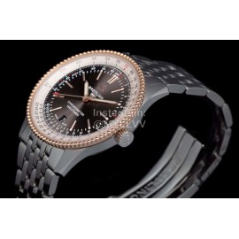 Breitling 316l Refined Steel 41mm Dial Watch Gray