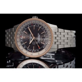 Breitling 316l Refined Steel 41mm Dial Watch Gray