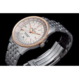 Breitling 316l Refined Steel 41mm Dial Watch For Men