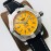Breitling Gb Factory Nylon Strap 45mm Dial Watch Orange