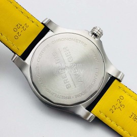 Breitling Gb Factory Nylon Strap 45mm Dial Watch Orange