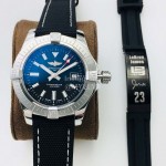 Breitling Gb Factory Fashion Nylon Strap 45mm Dial Watch