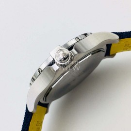 Breitling Gb Factory Nylon Strap 45mm Dial Watch Navy