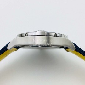 Breitling Gb Factory Nylon Strap 45mm Dial Watch Navy