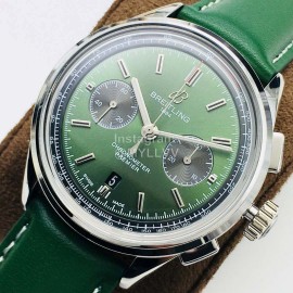 Breitling Gb Factory Premier B01 Chronograph 42mm Dial Watch Green