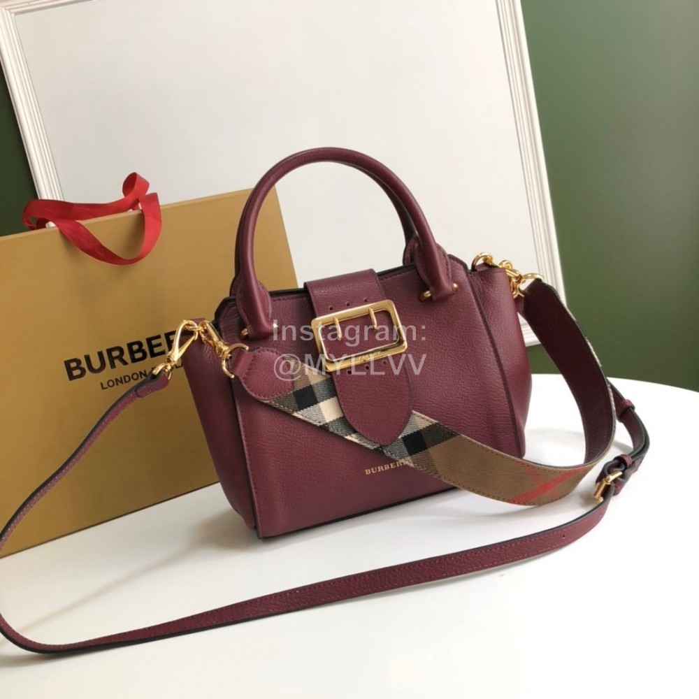 Burberry Fashion Small Leather Messenger Bag Handbag