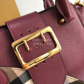 Burberry Fashion Small Leather Messenger Bag Handbag