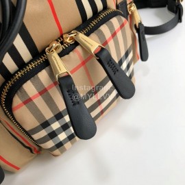 Burberry New Small Striped Nylon Retro Backpack