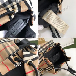Burberry New Small Striped Nylon Retro Backpack