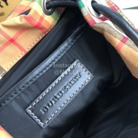 Burberry Retro Small Striped Nylon Backpack